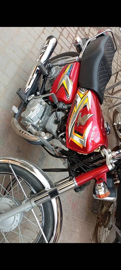 Honda CG 125 Red color Genuine condition first owner