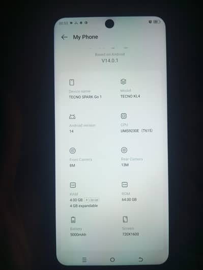 Tecno Spark Go