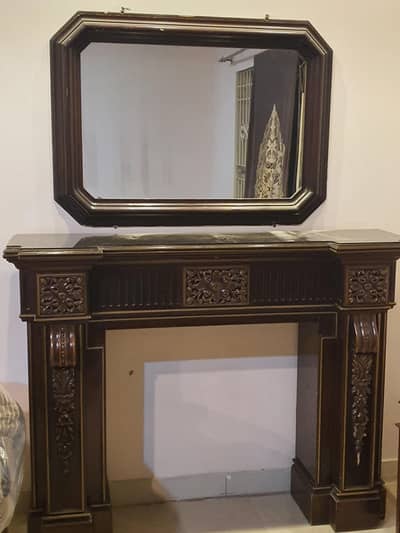 beautiful fire place