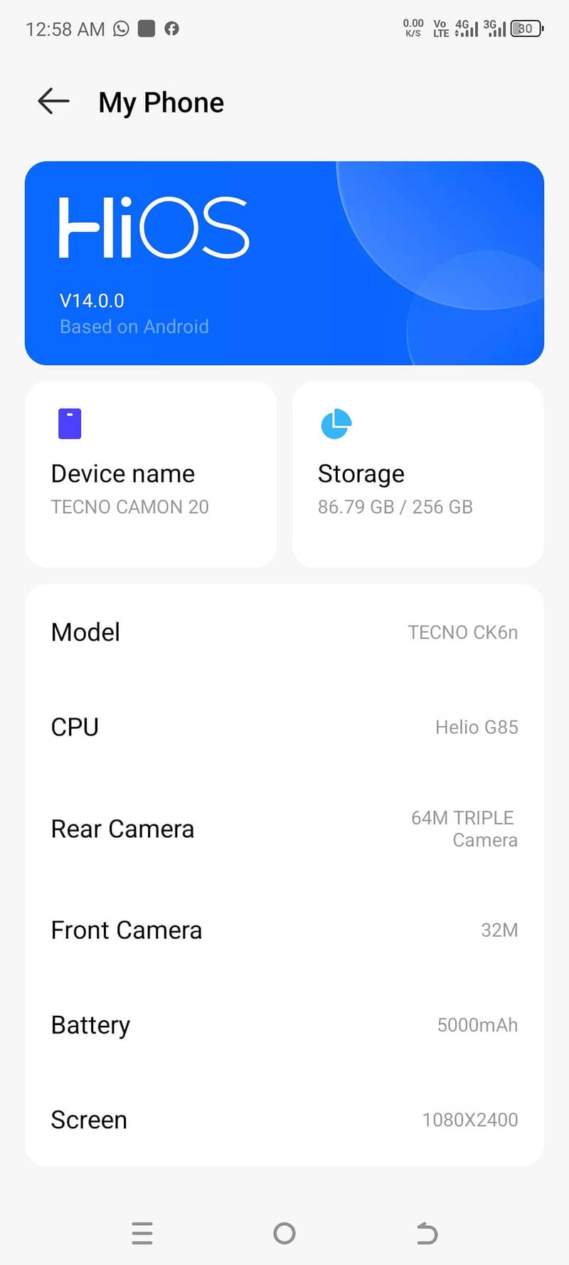 Tecno CAMON 20 2