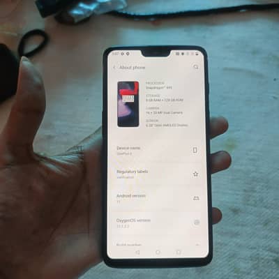 one plus 6 8 ram 128 GB sandragon 845 conditions 10/9