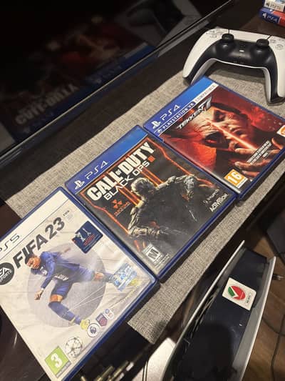 Tekken7 / call of duty black ops 3 / fifa 23