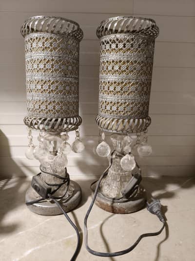 metallic table lamps