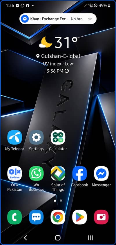 Samsung Mobile Note 10 Plus  edge 12/256gb non pta
