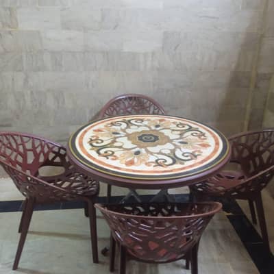 table and chair