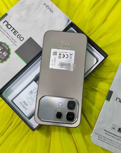 Infinix Note 60 8/256GB | PTA Approved | Excellent Condition