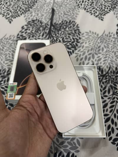 Apple iPhone 16 Pro 128GB PTA APPROVED