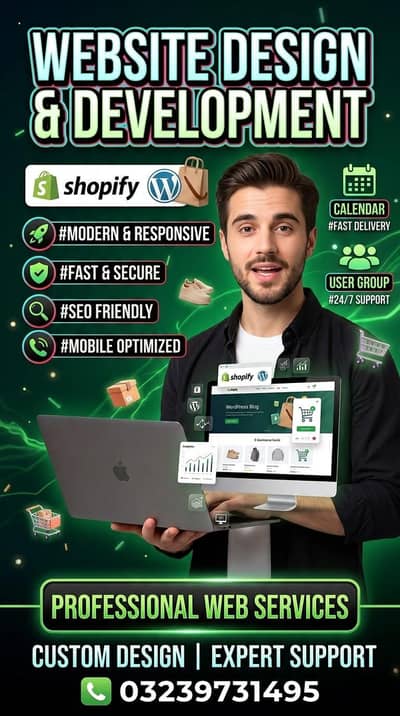 I will build WordPress & Shopify Web Development | Boost Your Sales