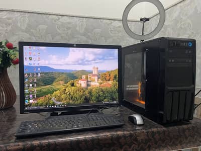 Complete Gaming PC Setup for Sale | i5 7th Gen | 16GB RAM | 24” HP LED