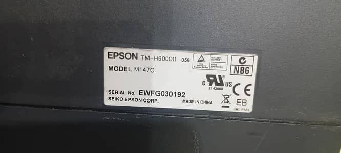 Espon TM-H6000II.     MODEL . . M147C