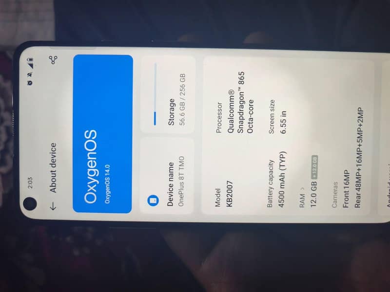 One Plus 8T 0