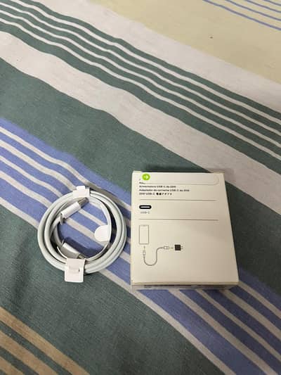 Original iPhone Adapter & Charging Cable – Unused Condition