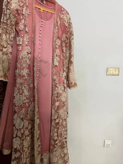 branded fancy bridal dress