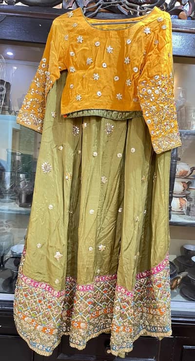 Heavy Gota Work Lehenga Choli | Custom Made