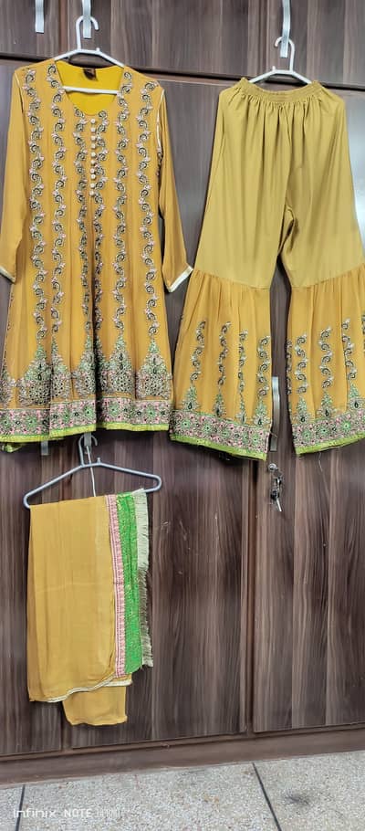 mehndi dress