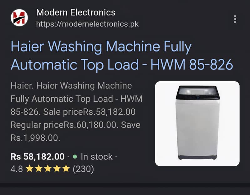 fully automatic machine haier 2