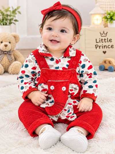 Baby girl winter collection romper 3-6 months