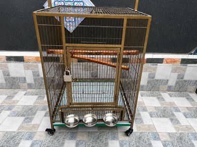 Heavy Duty Large Bird Cage for Sale   Price: Rs. 25,000