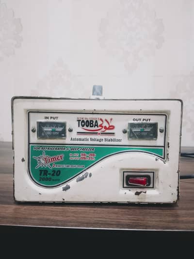 Tooba TR-20 Automatic Voltage Stabilizer 2000 Watts