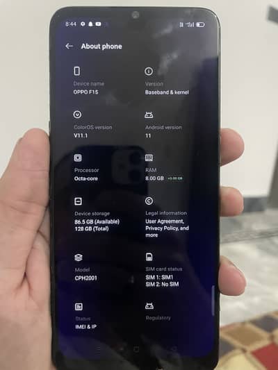 OPPO F15