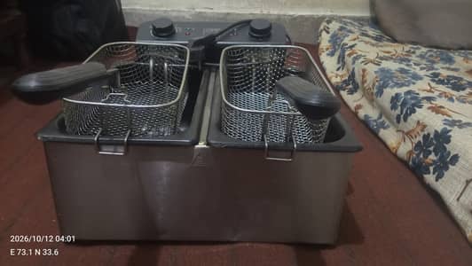 QUIGG Company 8litter  fryer -15 din use hwa ha