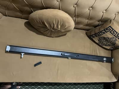 2 piece cue with aluminum box