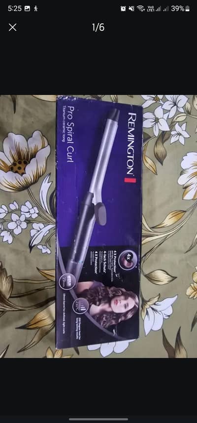 Remington pro spiral ceramic curling iron c15519