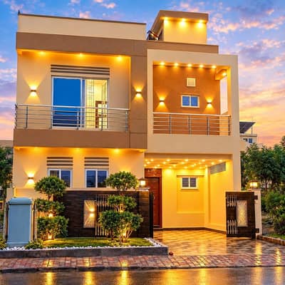 for sale 5 Marla Brand New Designer house Behira town phase 8