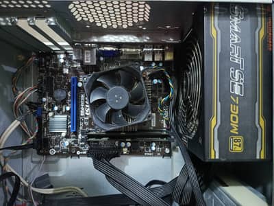 Core i5 4th gen (4670) 8GB RAM PC with 730W gaming PSU with its box