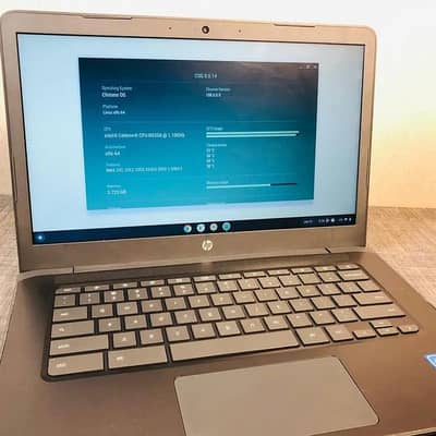 HP Chromebook 14 G5 16 GB Storage 4GB RAM 14 Inches Display