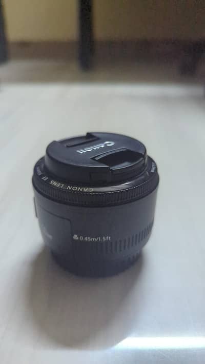 Canon Lens EF 50mm 1:1:8 II