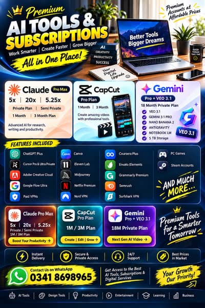 Software & Digital Subscriptions — PC and Mobile