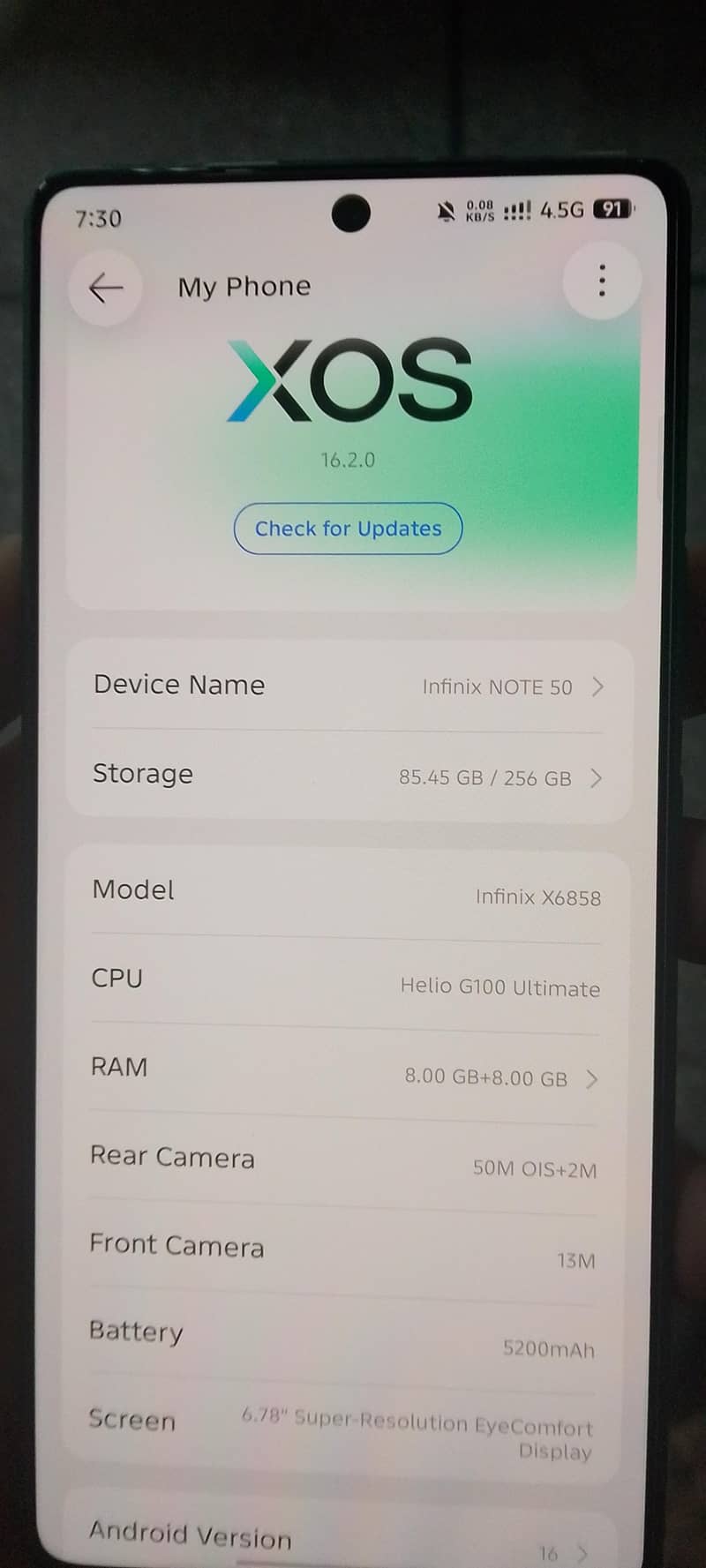 Infinix Note 50 1