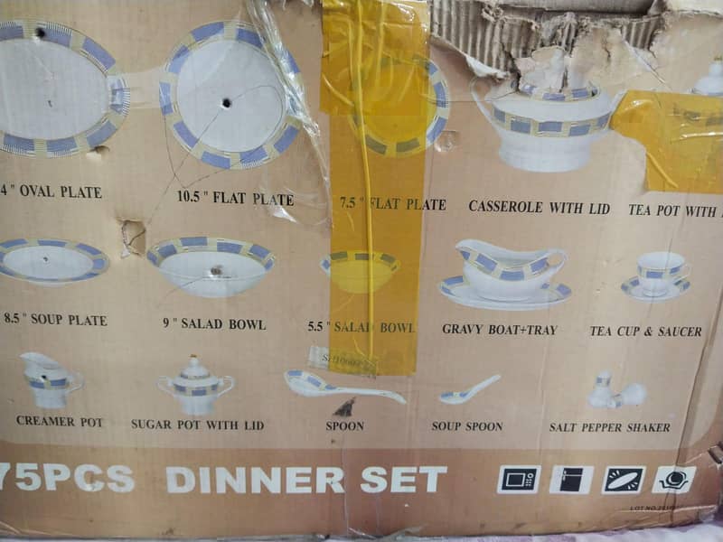 BONE CHINA DINNER SET 6