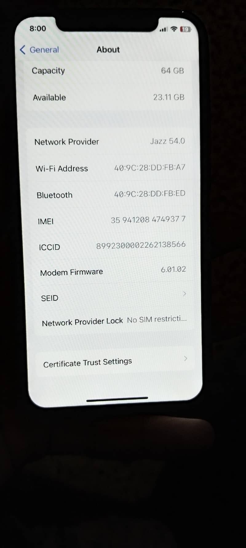 Apple iPhone X 6