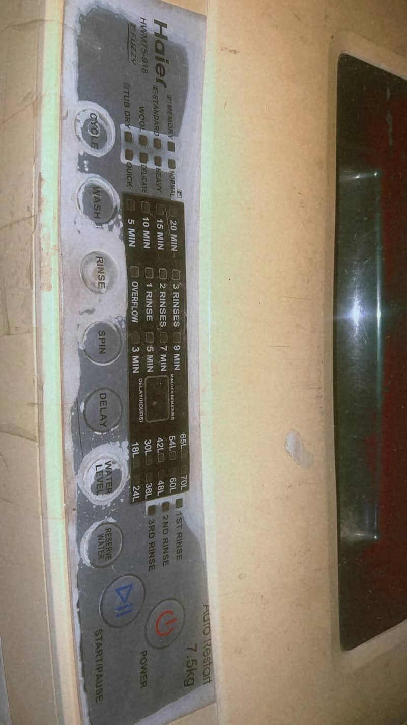 Haier Automatic Washing Machine 3
