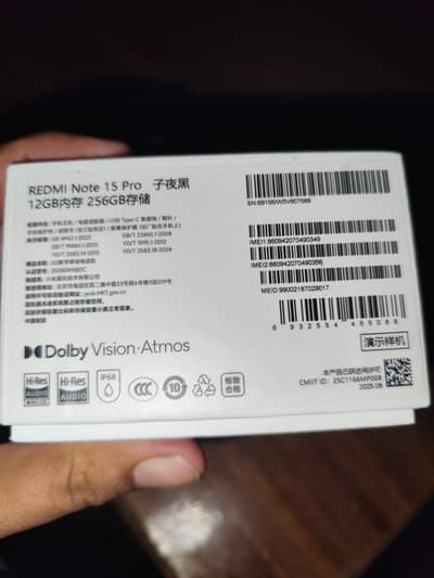 Xiaomi Redmi Note 15 Pro(+923706759087)