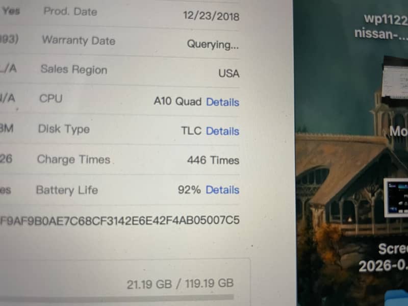 Ipad 6th generation 128 8