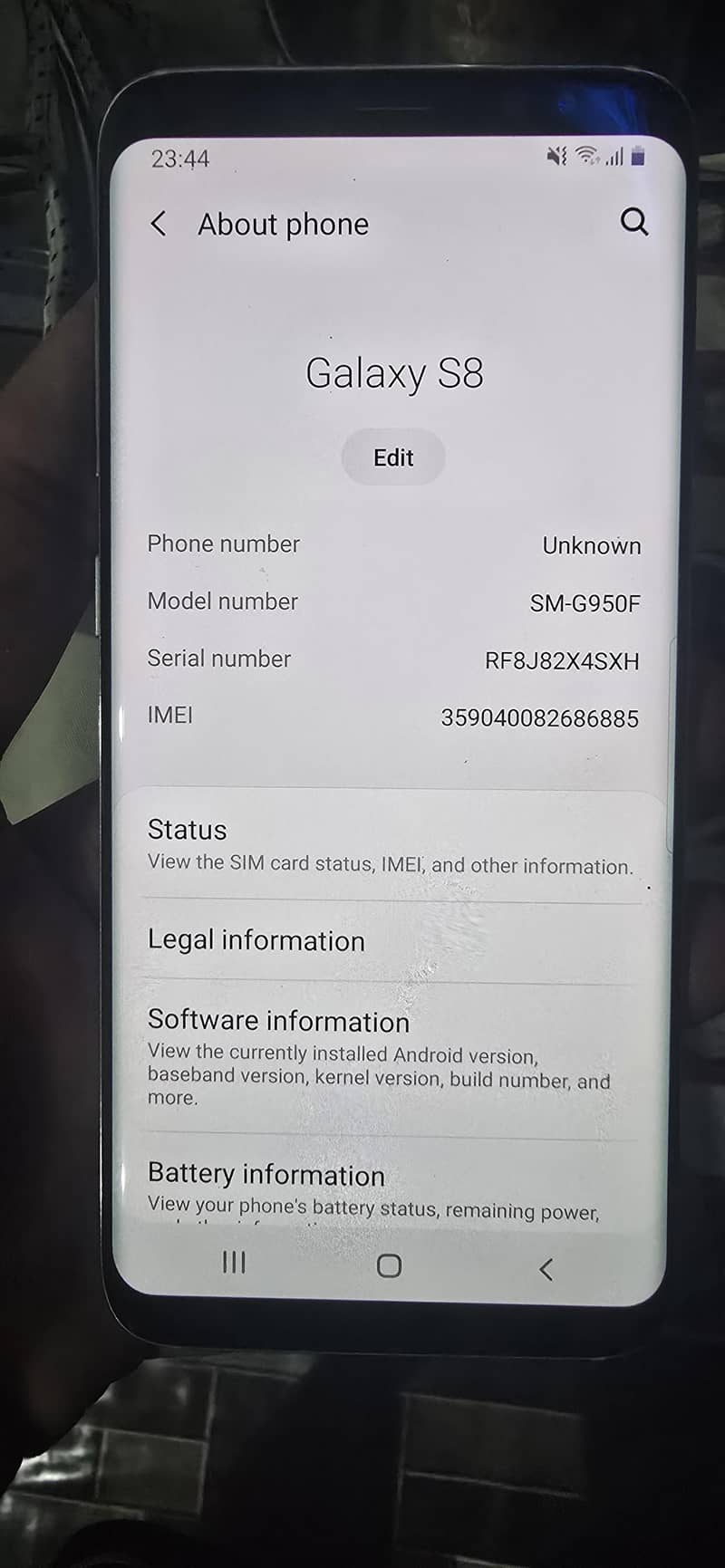 samsung S8 1