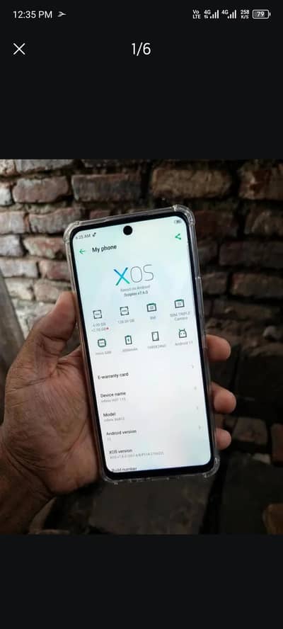 Infinix Hot 11s 6/128 Full Box
