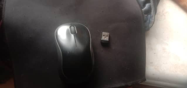 USB mouse with mousepad