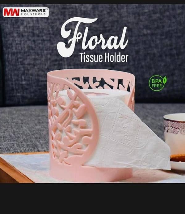 T  Tissue box Tissue holder Floral Design