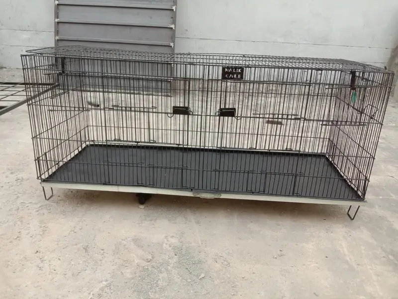 4 Metal Wire Folding Cages For Sale | 9/10 Condition — photo 3