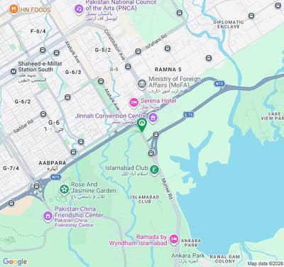 Prime Hotel/Motel Corner Plot For Sale On Club Road Islamabad | Near Islamabad Club | Rawal Lake & Margalla Hills View | Ideal For Investors & Hospitality Brands
