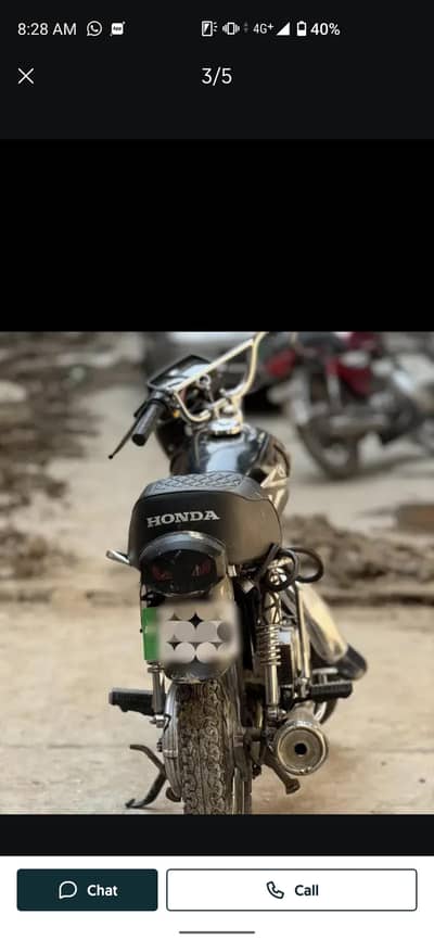 Honda CG125 2016 For sale ReG kohat kpk