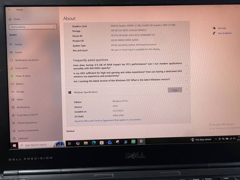 Dell precision 2