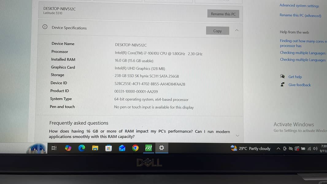 Dell precision 3