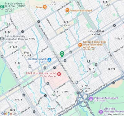 Ground floor Bank , Airlines Space available for rent in Islamabad