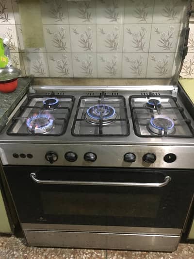 5 burner stove and gas oven