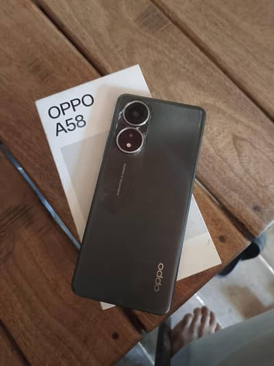 OPPO A58 8/128 box and mobile